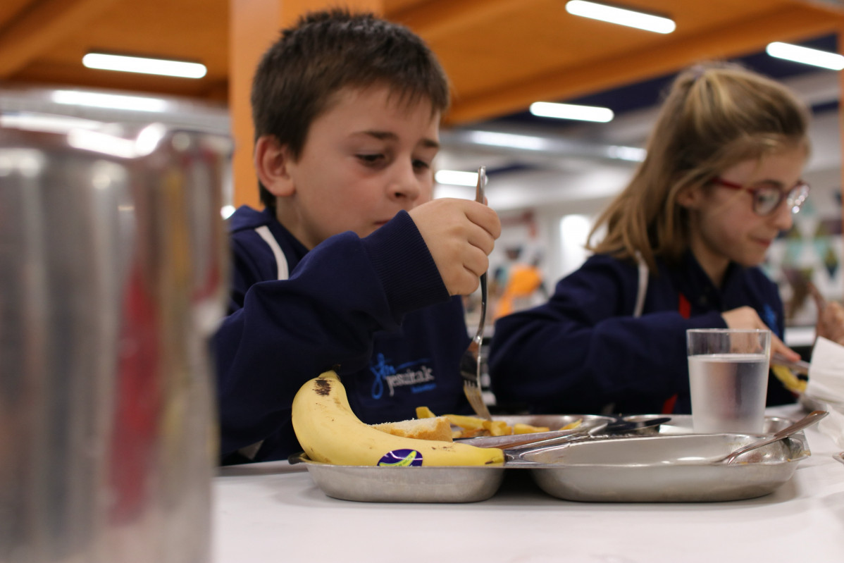 Plu00e1tano de Canarias y Ausolan renuevan su alianza para llevar fruta nacional a los comedores escolares