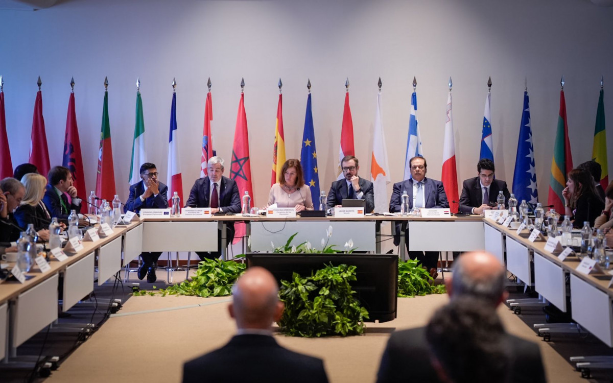 Clavijo cumbre parlamentos del Mediterru00e1neo en Lanzarote2