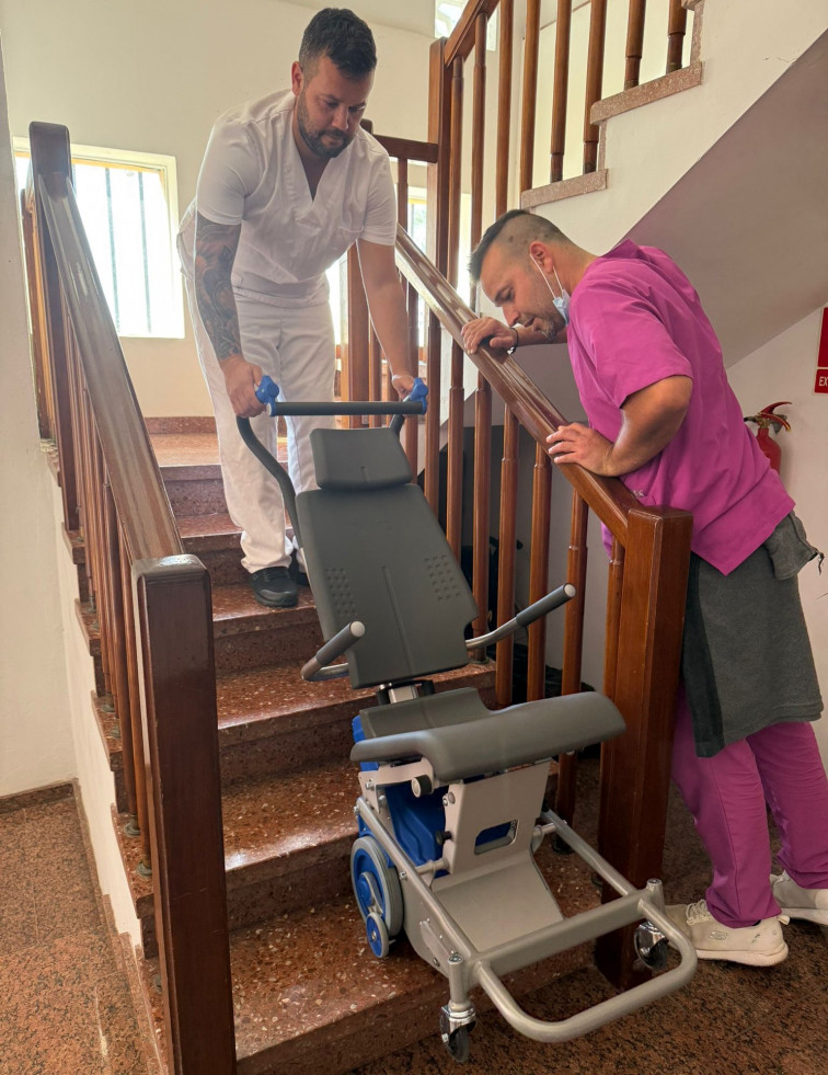 Silla salvaescaleras