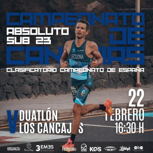 W Duatlon Cancajos 25 Cartel