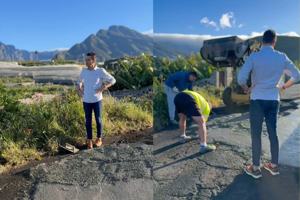 Obras Caminos Municipales Tazacorte