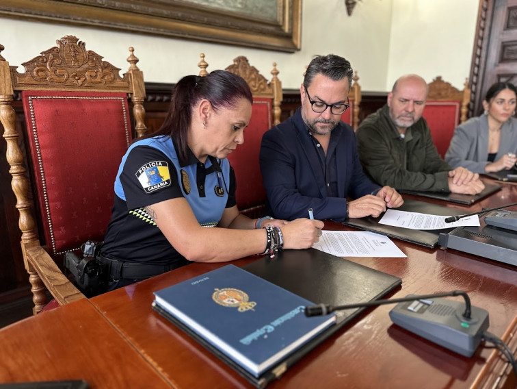 Foto toma de posesión agente policía local