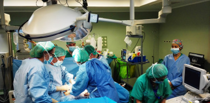 Intervención quirúrgica operación