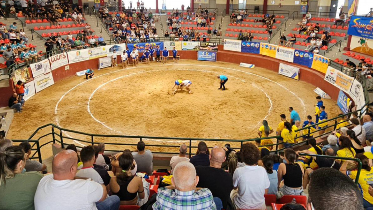 FOTO. Campeonatos de Canarias en Edad Escolar de lucha canaria (3)