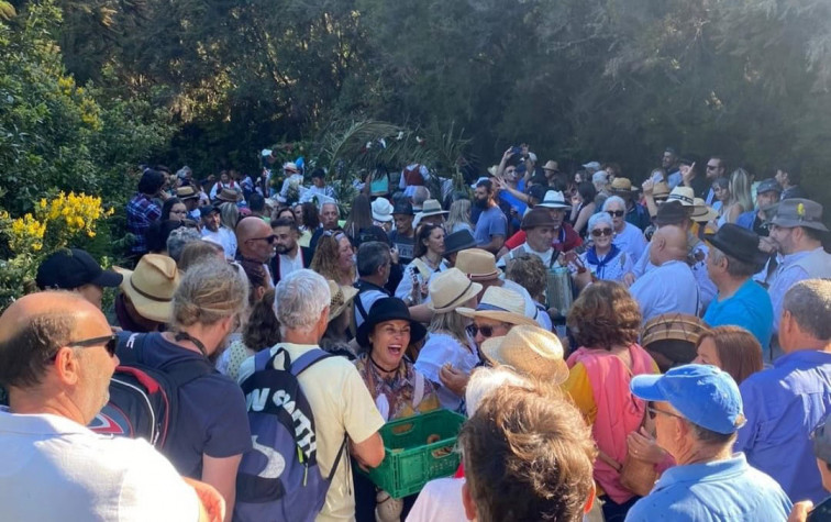 Romería del valle de las cruces garafía