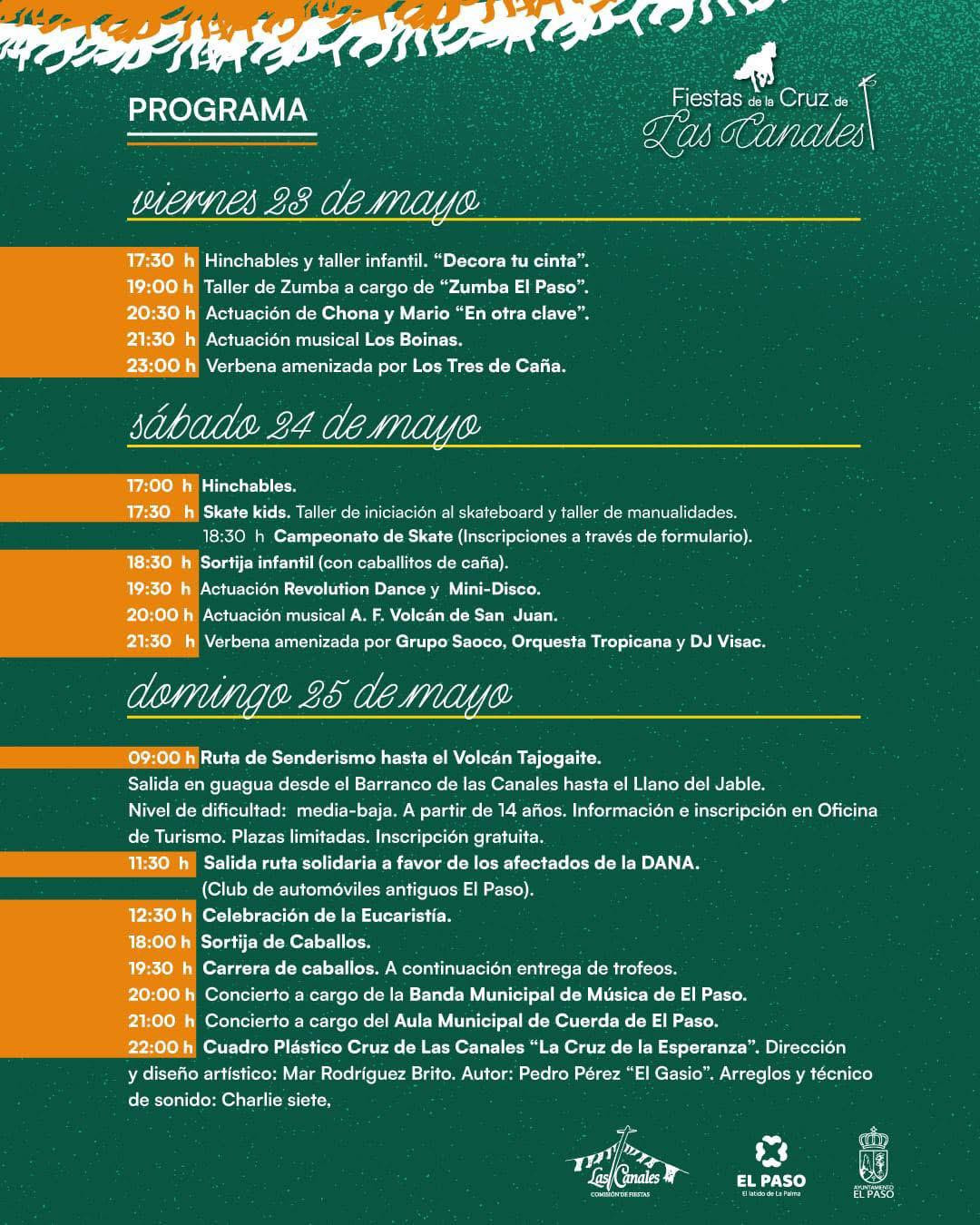 PROGRAMA FIESTA DE LAS CANALES 25