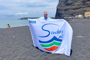 David Ruiz con el Sendero Azul 2025