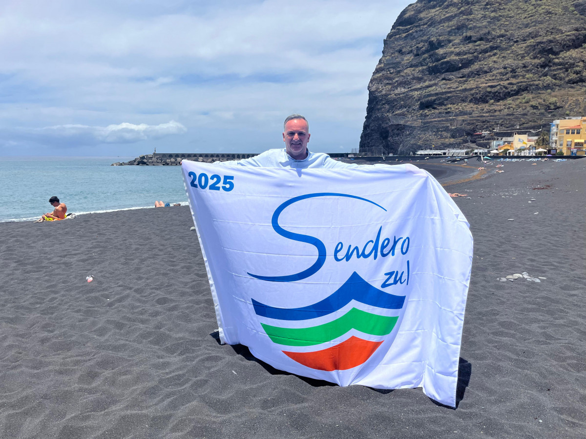 David Ruiz con el Sendero Azul 2025