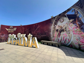 Foto mural km0 bajada de la virgen 2