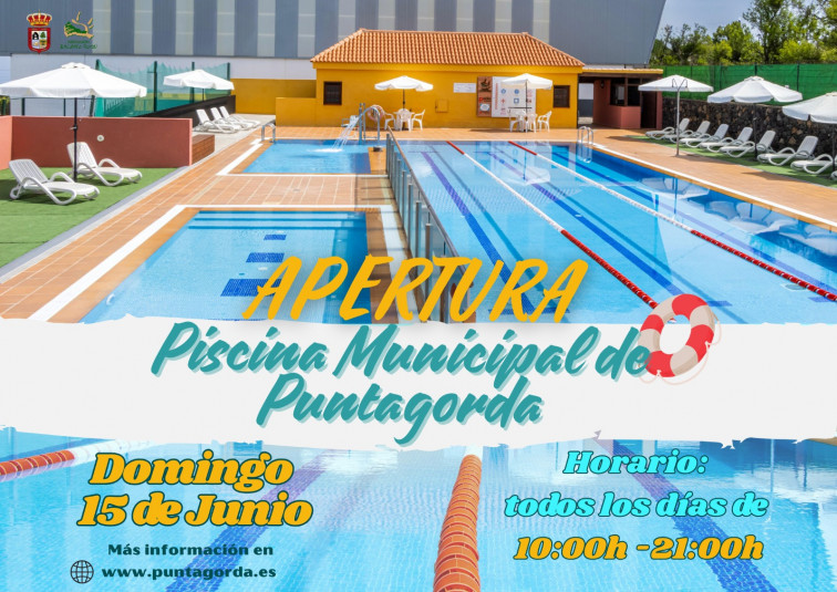 Cartel Piscina Puntagorda