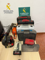 Imagen herramientas recuperadas