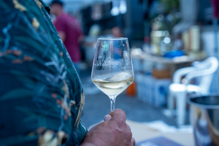 Foto Brindando por la Bajada de la Virgen con vinos palmeros en La Bajada de la Virgen
