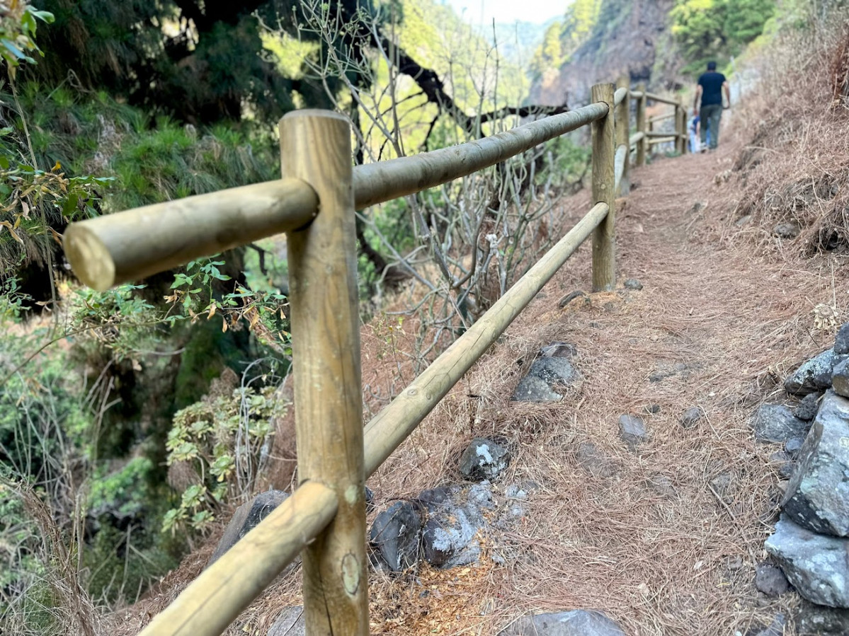Foto Se realizaron trabajos de limpieza, estabilización del terreno entre otros