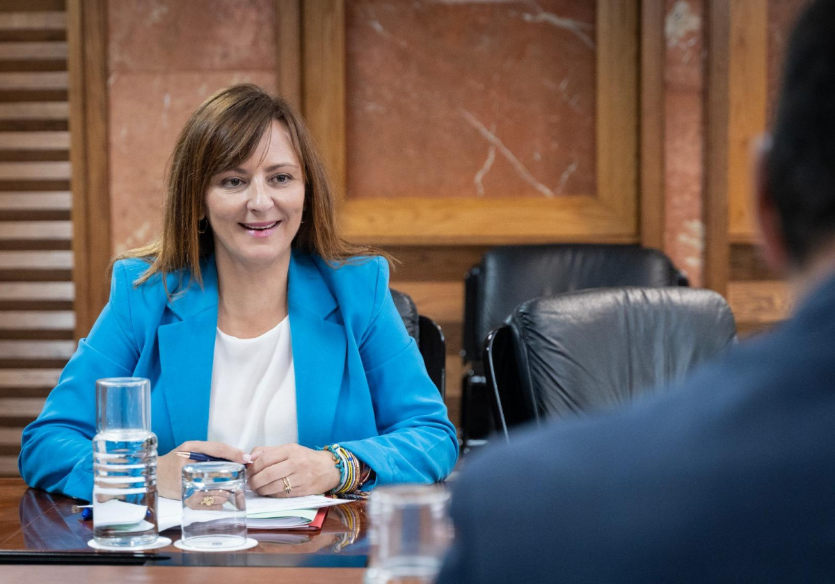 Nieves Lady Barreto, consejera de Presidencia, Administraciones Pu00fablicas, Justicia y Seguridad