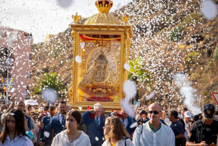 Foto 17 Regreso de la Virgen de las Nieves al Santuario. Bajada de la Virgen 2025. Ayto Santa Cruz de La Palma